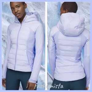 NWT Lululemon Down For it All Jacket Lavender Size Various